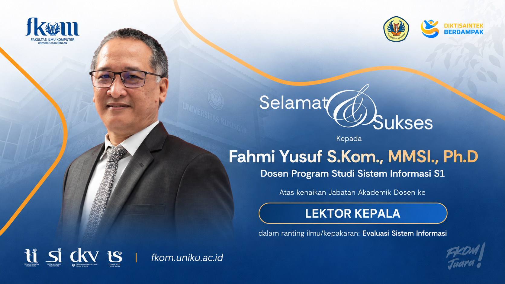 Alhamdulillah pencaiapain Lektor Kepala 700 satu langkah lagi menuju pencapaian